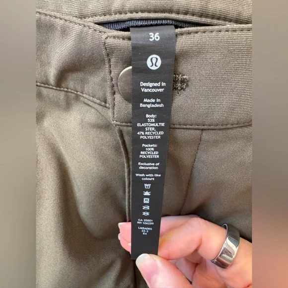 Lululemon ABC Pant Classic 32" *Warpstreme - Picture 5 of 7